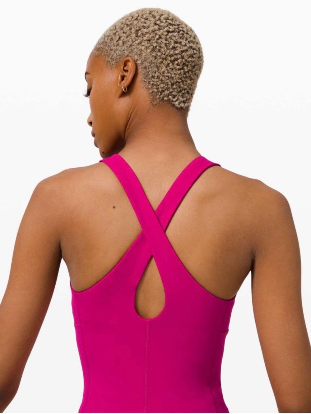 Lululemon Key to Balance Tank In Ripened Raspberry. Size 4 - Picture 4 of 9